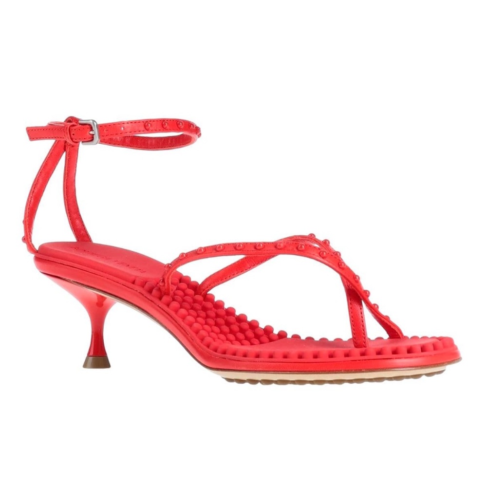 NEW Bottega Veneta Coral Thong Sandals Size 40